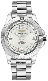 Breitling Colt 36 Srebrny/Stal Ø36 mm A74389111G1A1
