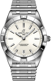 Breitling Chronomat 32 Biały/Stal Ø32 mm A77310101A2A1
