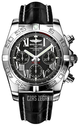 Breitling Chronomat 44 Czarny/Skóra Ø44 mm AB011012-B956-743P-A20BA.1