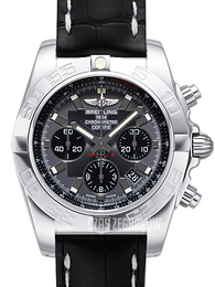 Breitling Chronomat 44 Szary/Skóra Ø44 mm AB011012-F546-743P-A20BA.1