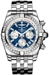 Breitling Chronomat 44 Niebieski/Stal Ø44 mm AB011053-C788-375A