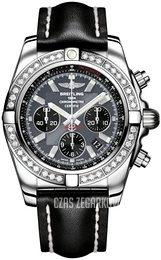 Breitling Chronomat 44 Szary/Skóra Ø44 mm AB011053-F546-435X-A20BA.1