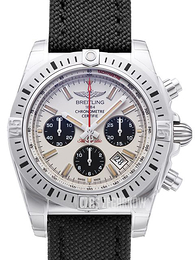 Breitling Breitling Chronomat 44 Airborne Srebrny/Tkanina Ø44 mm AB01154G-G786-101W-A20D.1