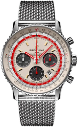Breitling Navitimer 1 B01 Chronograph 43 Srebrny/Stal Ø43 mm AB01219A1G1A1