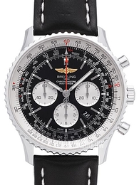 Breitling Navitimer 01 46mm Czarny/Skóra Ø46 mm AB012721-BD09-441X-A20BA.1