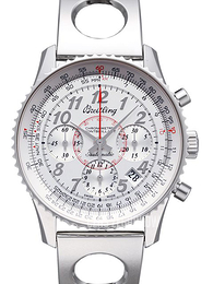 Breitling Montbrillant 01 Srebrny/Stal Ø40 mm AB013012.G735.223A