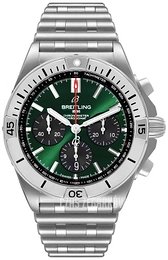 Breitling Chronomat B01 42 Zielony/Stal Ø42 mm AB0134101L1A1