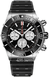 Breitling Super Chronomat B01 44 Czarny/Guma Ø44 mm AB0136251B1S1