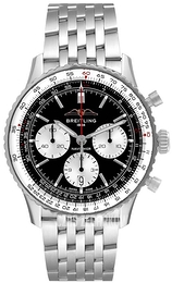 Breitling Navitimer B01 Chronograph 43 Czarny/Stal Ø43 mm AB0138211B1A1