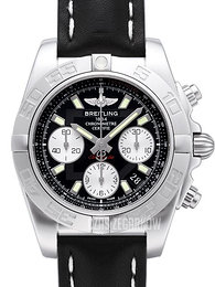 Breitling Chronomat 41 Szary/Skóra Ø41 mm AB014012-BA52-428X-A18BA.1