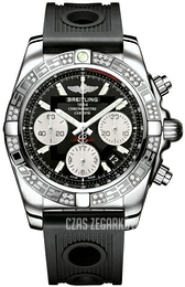 Breitling Chronomat 41 Czarny/Guma Ø41 mm AB0140AA-BA52-202S-A18D.2