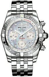 Breitling Chronomat 41 Biały/Stal Ø41 mm AB0140AA-G712-378A