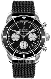 Breitling Superocean Heritage Ii Chronograph Czarny/Guma Ø44 mm AB0162121B1S1