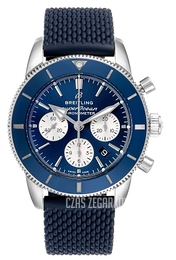 Breitling Superocean Heritage Ii Chronograph Niebieski/Guma Ø44 mm AB0162161C1S1