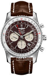 Breitling Navitimer Rattrapante Brązowy/Skóra Ø45 mm AB031021-Q615-756P-A20BA.1