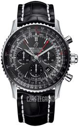 Breitling Navitimer Rattrapante Szary/Skóra Ø45 mm AB03102A1F1P2