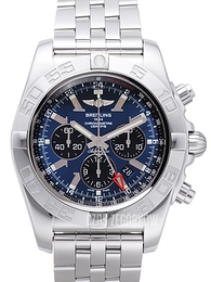 Breitling Chronomat GMT Niebieski/Stal Ø47 mm AB041012-C835-383A