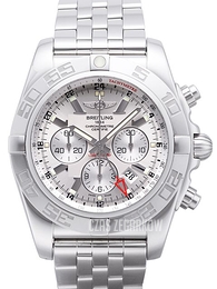 Breitling Chronomat GMT Srebrny/Stal Ø47 mm AB041012-G719-383A