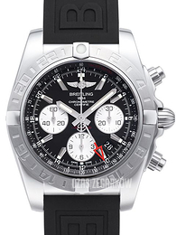 Breitling Chronomat 44 GMT Czarny/Guma Ø44 mm AB042011-BB56-152S-A20S.1