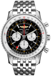 Breitling Navitimer Gmt Czarny/Stal Ø48 mm AB0441211B1A1
