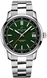 Breitling Top Time B31 Zielony/Stal Ø38 mm AB3113171L1A1