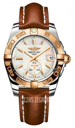 Breitling Galactic 36 Biały/Skóra Ø36 mm C3733012.A724.412X.A16BA.1