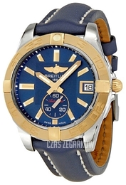 Breitling Galactic 36 Niebieski/Skóra Ø36 mm C3733012.C831.194X.A16BA.1