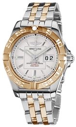 Breitling Galactic 41 Srebrny/Stal Ø41 mm C49350L2-G701-366C