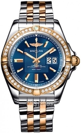 Breitling Galactic 41 Niebieski/Stal Ø41 mm C49350LA-C810-366C