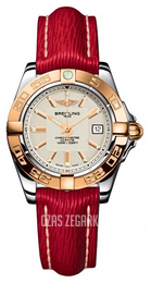 Breitling Galactic 32 Beżowy/Skóra Ø31.8 mm C71356L2.G704.209X.A14BA.1