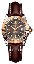 Breitling Galactic 32 Brązowy/Skóra Ø31.8 mm C71356L2.Q581.410X.A14BA.1