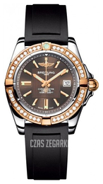 Breitling Galactic 32 Brązowy/Guma Ø31.8 mm C71356LA.Q581.133S.A14S.1