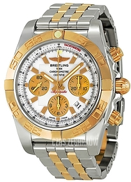 Breitling Chronomat 44 Biały/Stal Ø44 mm CB011012-A696-375C