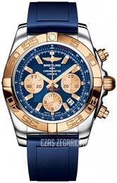 Breitling Chronomat 44 Niebieski/Guma Ø44 mm CB011012-C790-145S-A20S.1