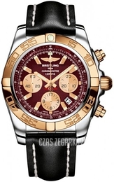 Breitling Chronomat 44 Czerwony/Skóra Ø44 mm CB011012-K524-435X-A20BA.1