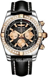 Breitling Chronomat 44 Czarny/Skóra Ø44 mm CB011053-B968-435X-A20BA.1