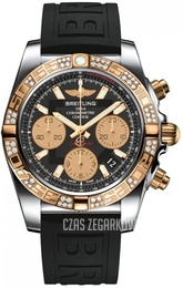 Breitling Chronomat 41 Czarny/Guma Ø41 mm CB0140AA-BA53-150S-A18S.1