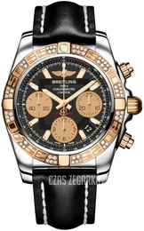 Breitling Chronomat 41 Czarny/Skóra Ø41 mm CB0140AA-BA53-428X-A18BA.1
