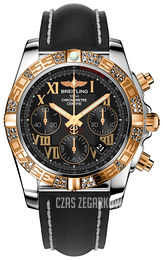 Breitling Chronomat 41 Czarny/Skóra Ø41 mm CB0140AA-BC08-428X-A18BA.1