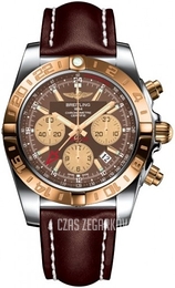 Breitling Chronomat 44 GMT Brązowy/Skóra Ø44 mm CB042012-Q590-437X-A20BA.1