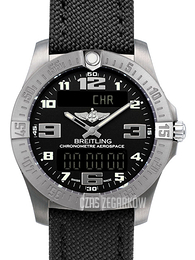 Breitling Prof. Aerospace Evo Czarny/Tkanina Ø43 mm E7936310-BC27-109W-A20BASA.1