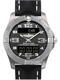 Breitling Aerospace Evo Szary/Skóra Ø43 mm E7936310-F562-435X-A20BASA.1