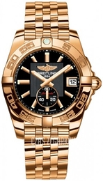 Breitling Galactic 36 Czarny/18 karatowe różowe złoto Ø36 mm H3733012.BA54.376H