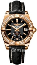 Breitling Galactic 36 Czarny/Skóra Ø36 mm H3733053.BA54.213X.H16BA.1