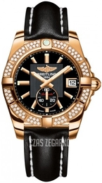 Breitling Galactic 36 Czarny/Skóra Ø36 mm H3733053.BA54.414X.H16BA.1