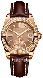 Breitling Galactic 36 Brązowy/Skóra Ø36 mm H3733053.Q584.416X.H16BA.1