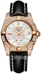 Breitling Galactic 36 Biały/Skóra Ø36 mm H3733063.A725.414X.H16BA.1