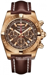Breitling Chronomat 44 Brązowy/Skóra Ø44 mm HB011010-Q588-437X-H20BASA.1