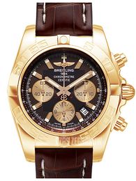 Breitling Chronomat 44 Brązowy/Skóra Ø44 mm HB011012-Q576-739P-H20BA.1