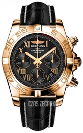 Breitling Chronomat 41 Czarny/Skóra Ø41 mm HB014012-BC08-728P-H18BA.1
